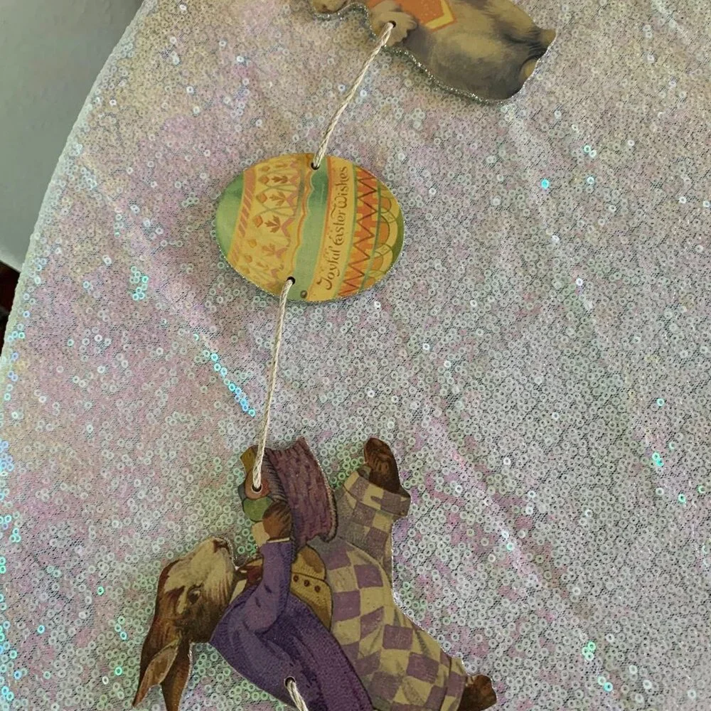 Vintage Easter Garland (plywood) 67